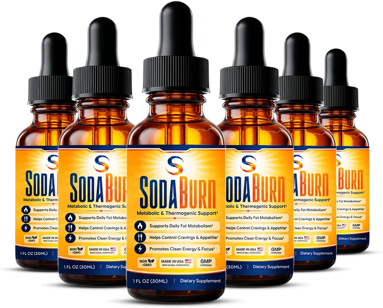 SodaBurn 6 Bottles package